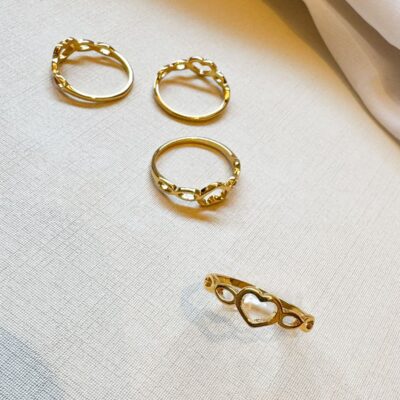 Anel Falange Corações